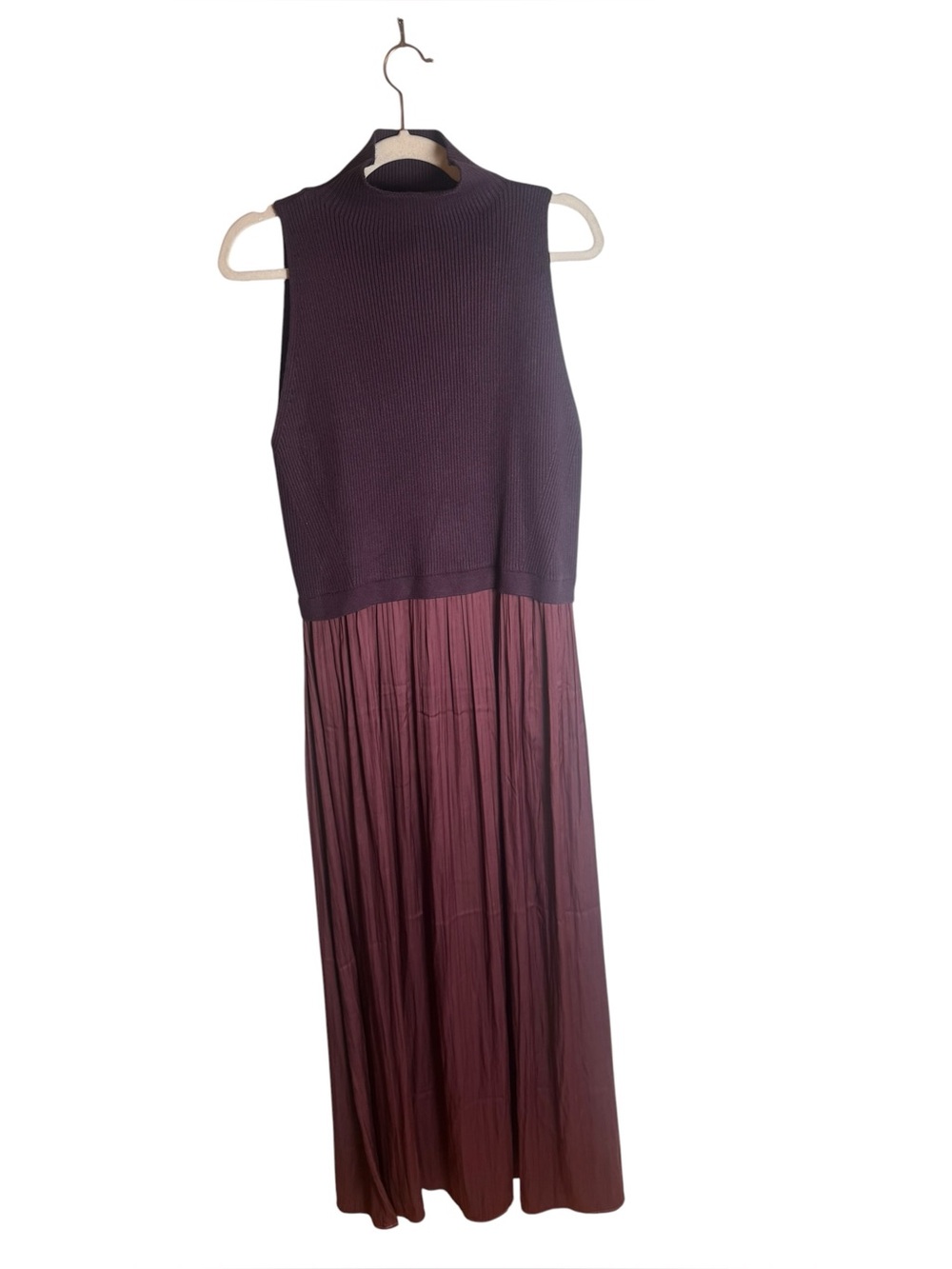 Anthropologie The Thea Twofer Sweater Dress: Sleeveless Edition in purple XL - Picture 4 of 7